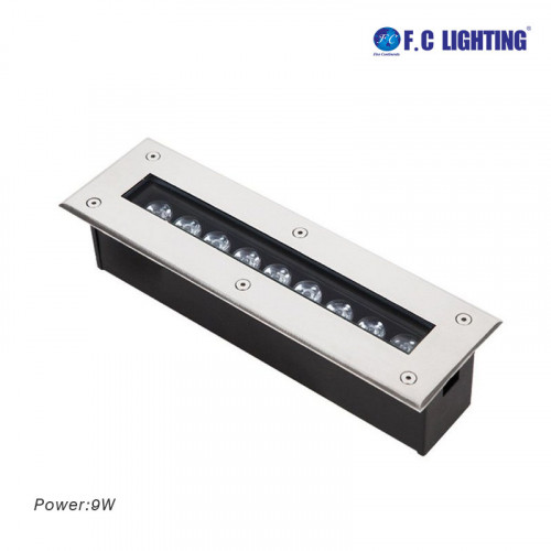 انارة خارجية أرضية دفان طول 30 سم 9 وات 3000 كلفن