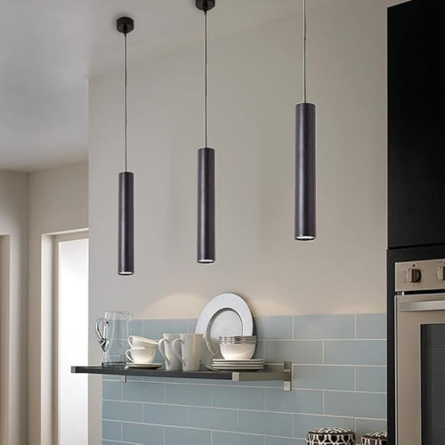 4302-نازل سلندر ألمونيوم 50سم أسود اطار ذهبي بدون لمبة  4302-نازل سلندر ألمونيوم 50سم أسود اطار ذهبي بدون لمبة