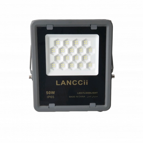 كشاف خارجي SMD استطاعة 50 وات IP65 أبيض/أصفر