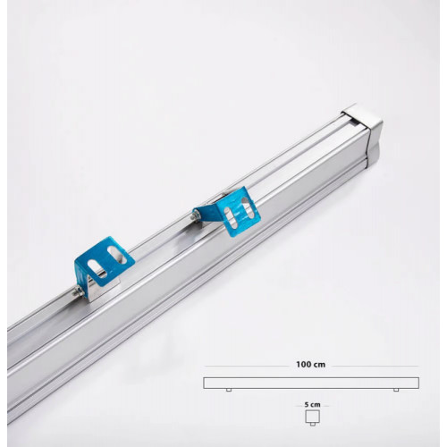 وحدة انارة خارجية وال واشر 100 سم ،36 وات، أصفر