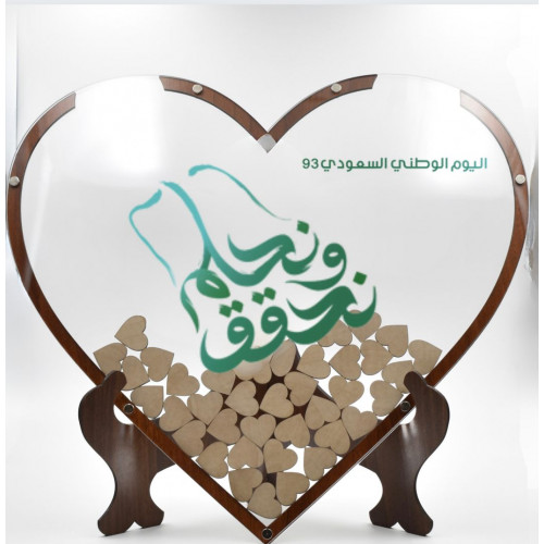 طارة قلب اكرليك  طارة قلب اكرليك