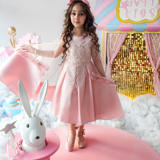 فستان جواهر الأحلام بفخامة الكريستال بـلونين - M3716