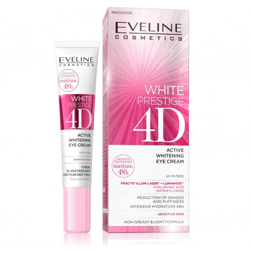 ايفلين وايت برستيج فور دي كريم العين للتفتيح 20مل ايفلين وايت برستيج فور دي كريم العين للتفتيح 20مل