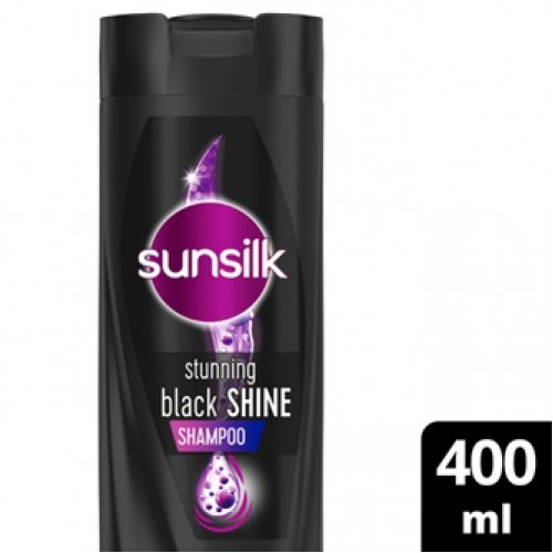 شامبو بلاك شاين من صانسيلك، سعة 400 مل شامبو بلاك شاين من صانسيلك، سعة 400 مل