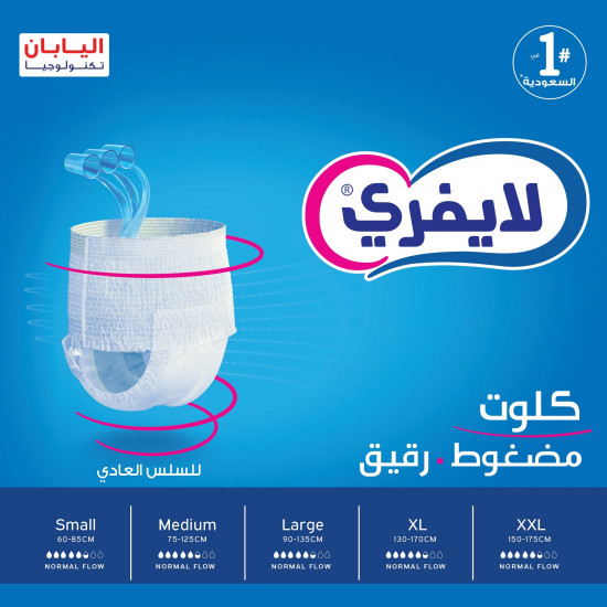 ليفري حفائظ لكبار السن كلوت كبير جدا جدا 14 قطعة ليفري حفائظ لكبار السن كلوت كبير جدا جدا 14 قطعة