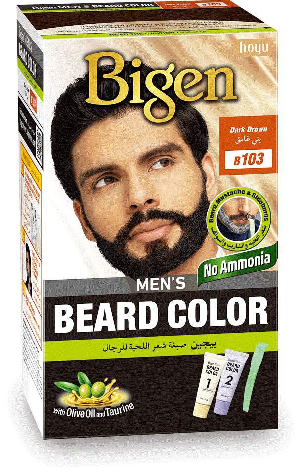 بيجين صبغة شعر اللحية للرجال بني غامق B103 بيجين صبغة شعر اللحية للرجال بني غامق B103