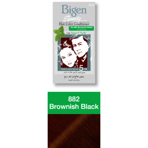 بيجين صبغة شعر معالج لون بني اسود 882 بيجين صبغة شعر معالج لون بني اسود 882