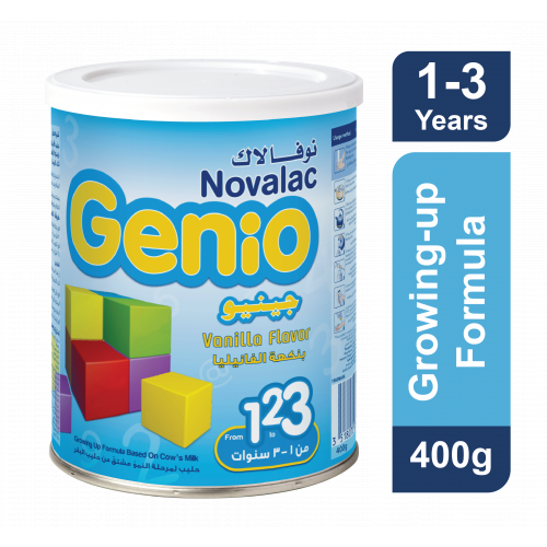 نوفالاك جينيو حليب أطفال (3) 400 جم نوفالاك جينيو حليب أطفال (3) 400 جم