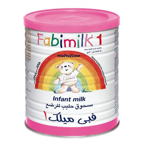 فابي ميلك حليب أطفال مرحلة (1) 400 جم فابي ميلك حليب أطفال مرحلة (1) 400 جم
