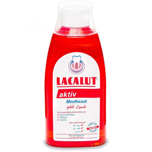 لاكالوت غسول للفم أكتيف 300 مل لاكالوت غسول للفم أكتيف 300 مل