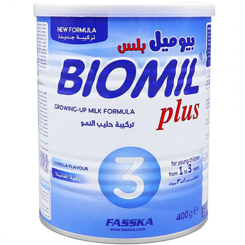 بيوميل بلس حليب أطفال (3) 400 جم - جديد بيوميل بلس حليب أطفال (3) 400 جم - جديد