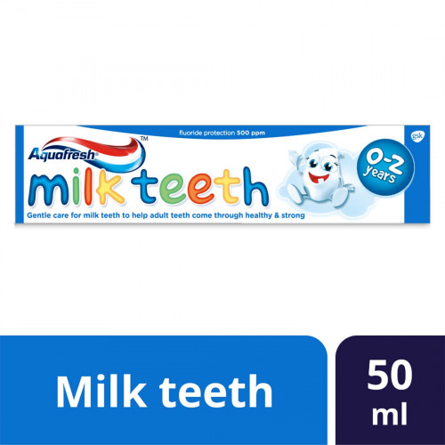 اكوافريش معجون أسنان أطفال للأسنان اللبنية 50مل 12 اكوافريش معجون أسنان أطفال للأسنان اللبنية 50مل 12