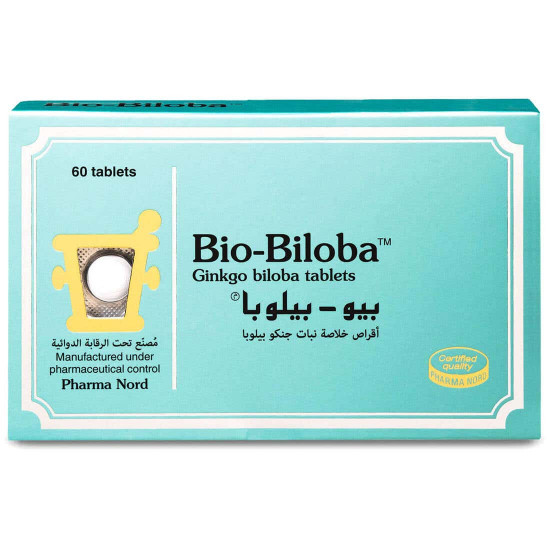 بيو - بيلوبا جنكو بيلوبا 100 مجم 60 قرص بيو - بيلوبا جنكو بيلوبا 100 مجم 60 قرص