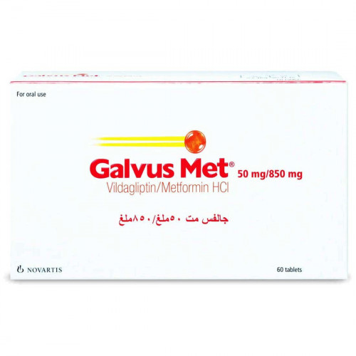 جالفس مت 50/850 مجم 60 قرص جالفس مت 50/850 مجم 60 قرص