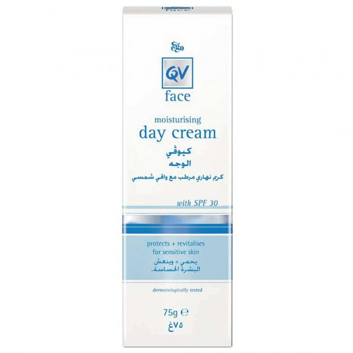 كيو في كريم نهاري مرطب 75 جم كيو في كريم نهاري مرطب 75 جم