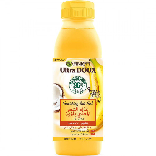 الترا دو غذاء الشعر شامبو مغذي بالموز 350 مل الترا دو غذاء الشعر شامبو مغذي بالموز 350 مل