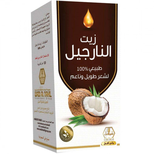 وادي - النحل زيت جوز الهند 125 مل وادي - النحل زيت جوز الهند 125 مل
