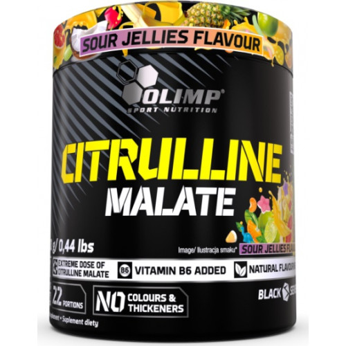 اوليمب سبورت نيوترشن - مكمل سيترولين مالات، 200 جرام نكة فواكة اوليمب سبورت نيوترشن - مكمل سيترولين مالات، 200 جرام نكة فواكة