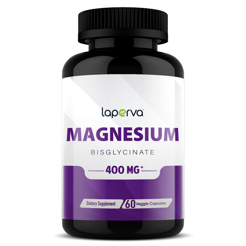 لابيرفا - المغنيسيوم بيسجليسينات لصحة العضلات والمزاج (60 كبسولة) - Laperva Magnesium Bisglycinate لابيرفا - المغنيسيوم بيسجليسينات لصحة العضلات والمزاج (60 كبسولة) - Laperva Magnesium Bisglycinate