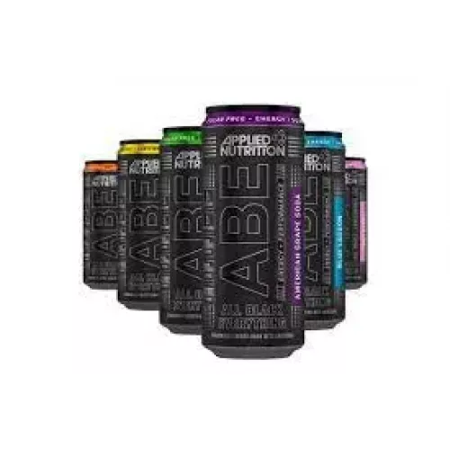 ابلايد نيوترشن اي بي ايه, مشروب طاقة غازي ماقبل التمرين 330ML Applied Nutrition ABE Energy Cans ابلايد نيوترشن اي بي ايه, مشروب طاقة غازي ماقبل التمرين 330ML Applied Nutrition ABE Energy Cans
