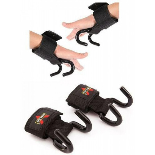 VALEO مسـاعد رفـع أثقـال بخطاف - أسـود - 2 قطعة VALEO مسـاعد رفـع أثقـال بخطاف - أسـود - 2 قطعة