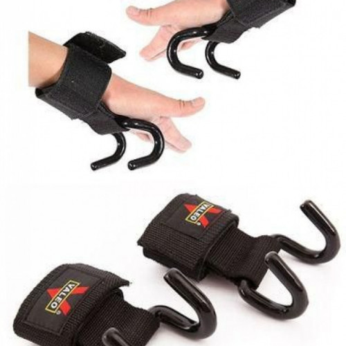 VALEO مسـاعد رفـع أثقـال بخطاف - أسـود - 2 قطعة VALEO مسـاعد رفـع أثقـال بخطاف - أسـود - 2 قطعة