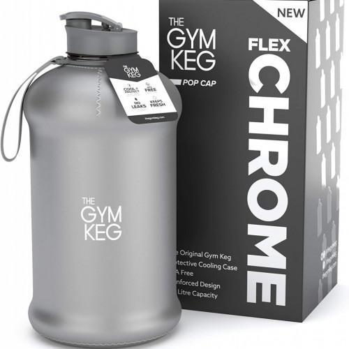 THE GYM KEGجالون ماء 2.2 لتر مع غلاف قماش THE GYM KEGجالون ماء 2.2 لتر مع غلاف قماش