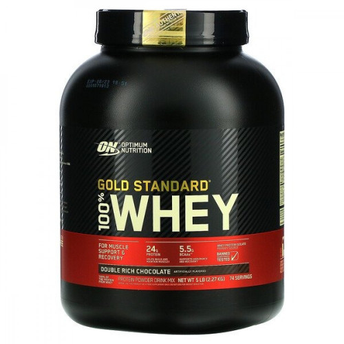 اوبتيمم نتروشن وي بروتين جولد استندر  Optimum Nutrition Gold Standard 100% Whey Protein 5 lbs