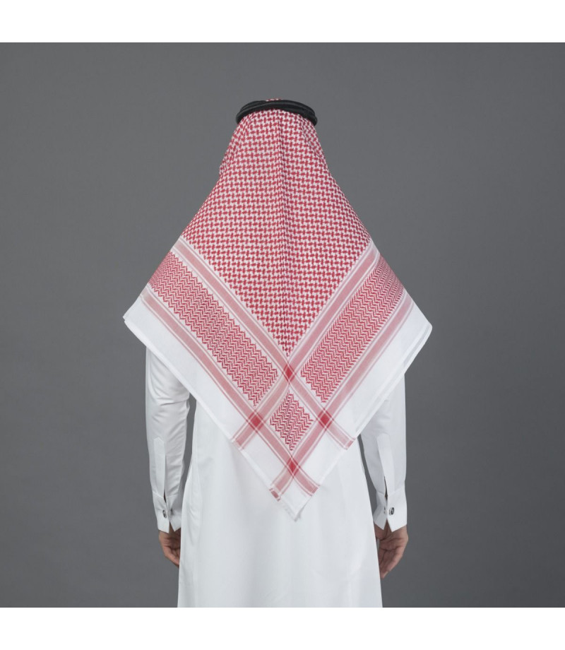 شماغ البسام كلاسيك إنجليزي  شماغ البسام كلاسيك إنجليزي
