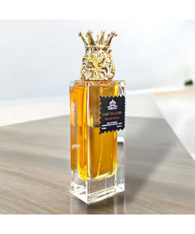 عطر يومسيرا أنا الملك I AM THE KING الذهبي نسائي - 100 مل عطر يومسيرا أنا الملك I AM THE KING الذهبي نسائي - 100 مل