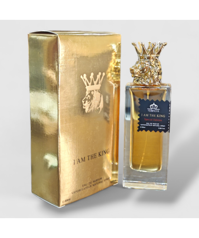 عطر يومسيرا أنا الملك I AM THE KING الذهبي نسائي - 100 مل عطر يومسيرا أنا الملك I AM THE KING الذهبي نسائي - 100 مل