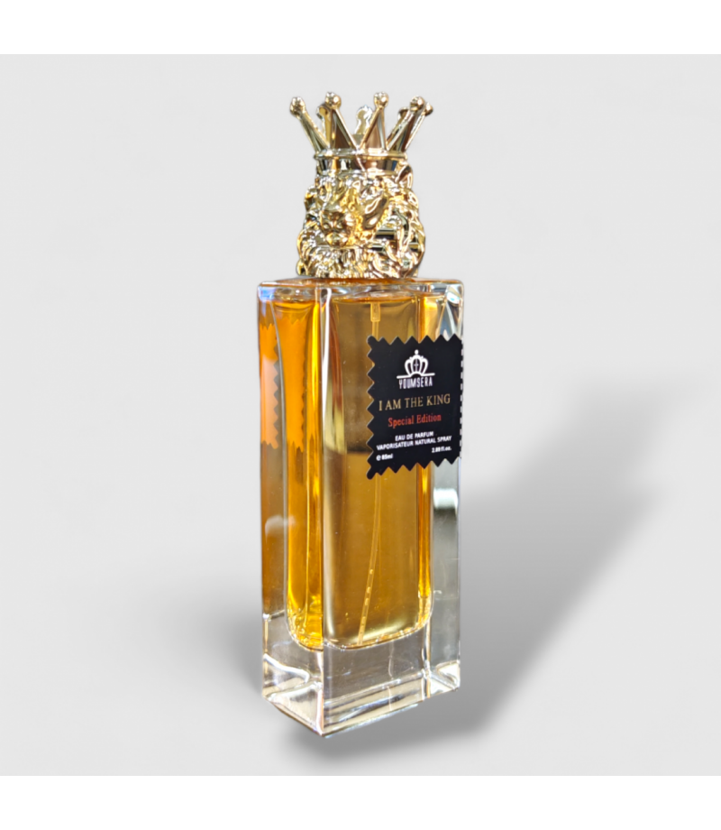 عطر يومسيرا أنا الملك I AM THE KING الذهبي نسائي - 100 مل عطر يومسيرا أنا الملك I AM THE KING الذهبي نسائي - 100 مل
