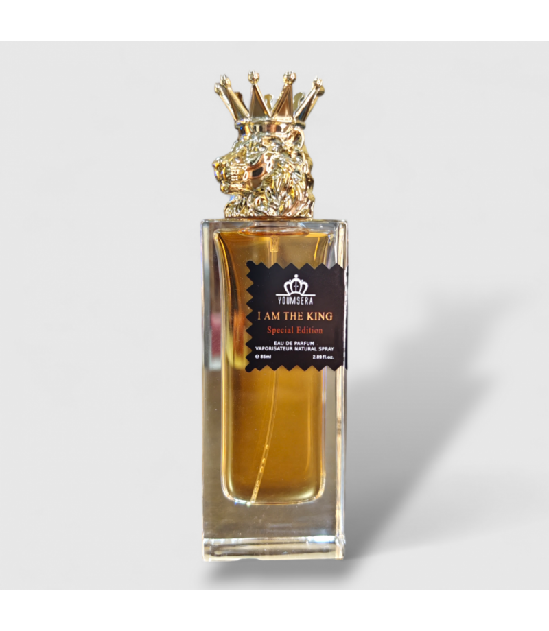 عطر يومسيرا أنا الملك I AM THE KING الذهبي نسائي - 100 مل عطر يومسيرا أنا الملك I AM THE KING الذهبي نسائي - 100 مل