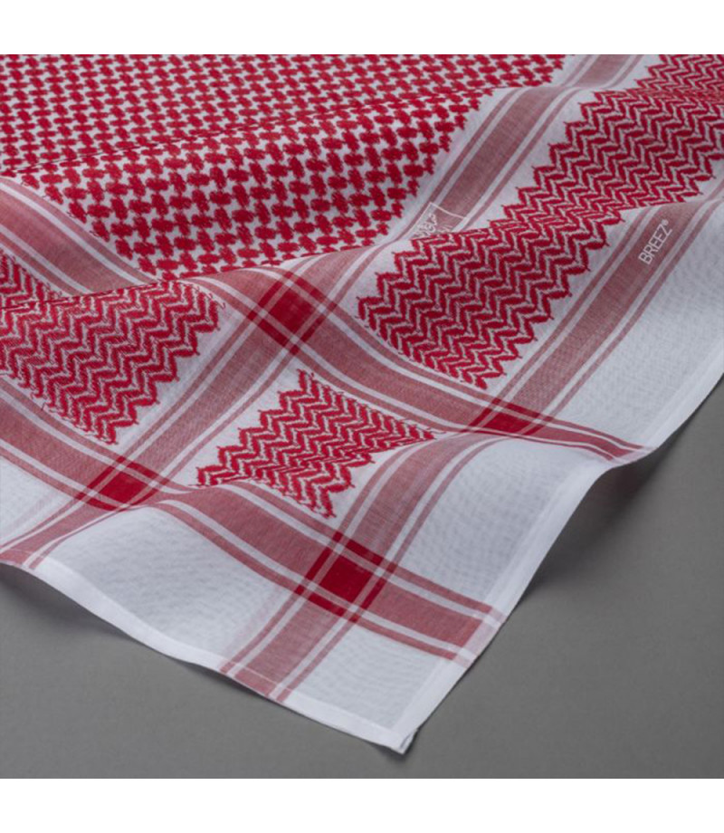 شماغ البسام بريز أحمر غامق  شماغ البسام بريز أحمر غامق