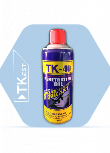 TK-40 بخاخ إزالة الصدأ وزيت التشحيم TK-40 بخاخ إزالة الصدأ وزيت التشحيم