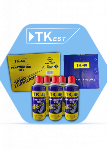 TK-40 بخاخ إزالة الصدأ وزيت التشحيم (كرتون) TK-40 بخاخ إزالة الصدأ وزيت التشحيم (كرتون)