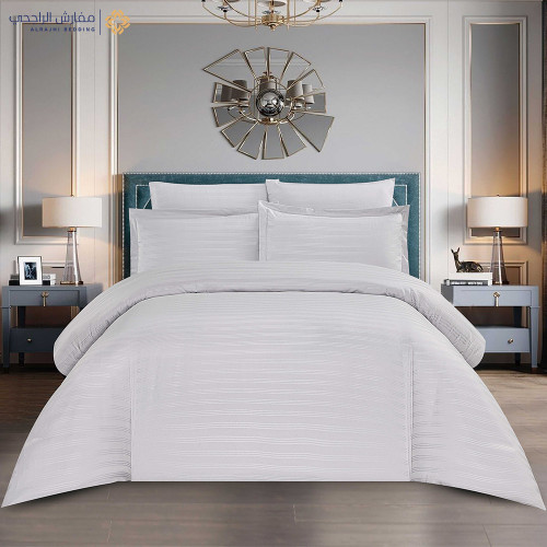 مفرش فندقي 7 قطع نفرين  مفرش فندقي 7 قطع نفرين