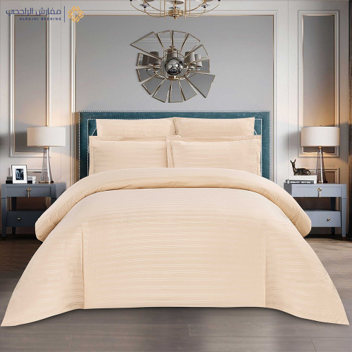 مفرش فندقي 7 قطع نفرين  مفرش فندقي 7 قطع نفرين