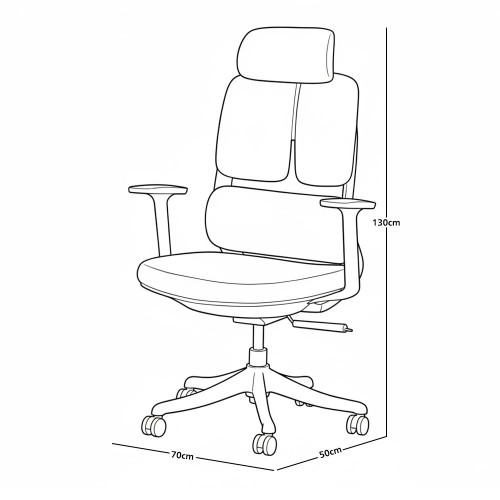 كرسي مكتب دوار مودرن رمادي كرسي مكتب دوار مودرن رمادي