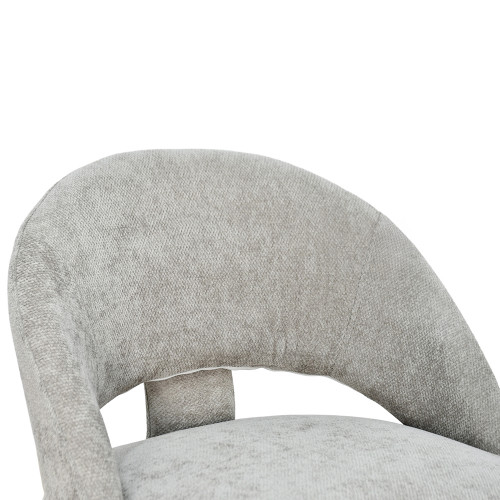 كرسي مفرد فاخر قماشي رمادي فاتح كرسي مفرد فاخر قماشي رمادي فاتح