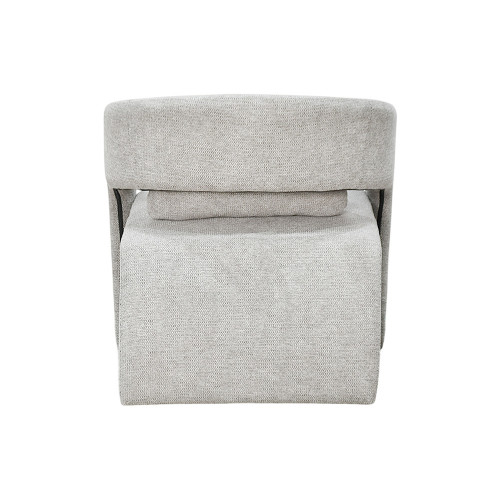 كرسي مفرد فاخر من القماش رمادي كرسي مفرد فاخر من القماش رمادي