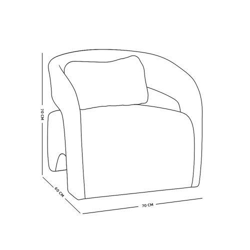 كرسي مفرد فاخر من القماش رمادي كرسي مفرد فاخر من القماش رمادي