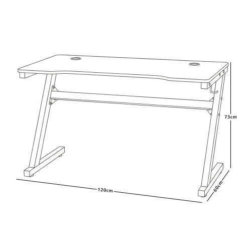 طاولة ألعاب خشب مع أرجل معدنية 120 سم طاولة ألعاب خشب مع أرجل معدنية 120 سم