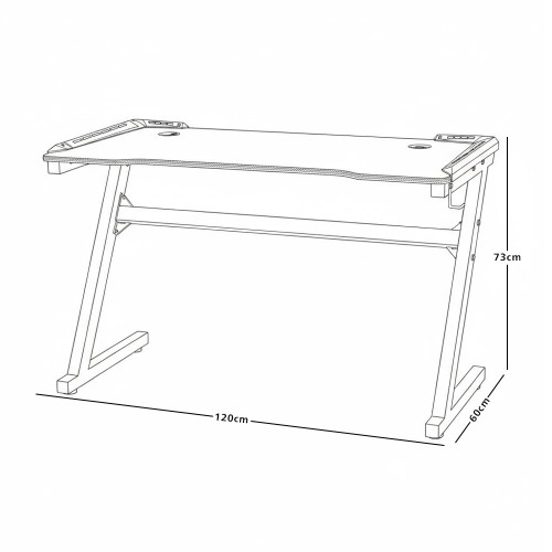 طاولة ألعاب خشب مع اضاءة 120 سم طاولة ألعاب خشب مع اضاءة 120 سم