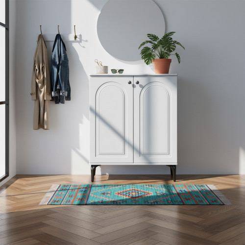 خزانة متعددة الاستخدام خشبية رمادي 80 سم خزانة متعددة الاستخدام خشبية رمادي 80 سم