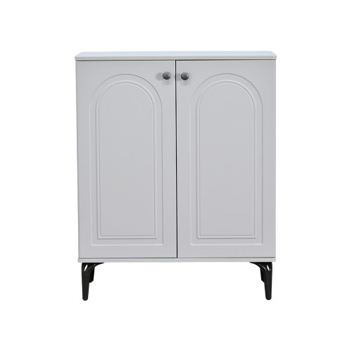 خزانة متعددة الاستخدام خشبية رمادي 80 سم خزانة متعددة الاستخدام خشبية رمادي 80 سم