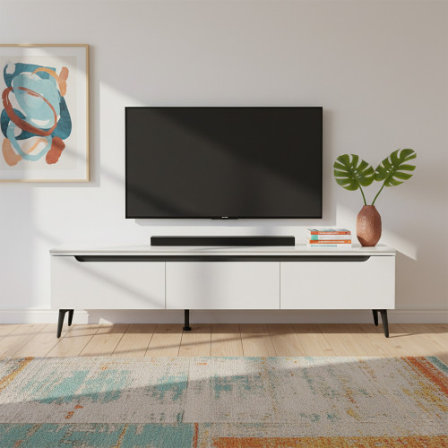 وحدة تلفاز عصرية مع سطح سيراميك 180 سم وحدة تلفاز عصرية مع سطح سيراميك 180 سم