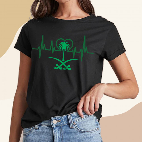 تيشيرت نبض قلب  تيشيرت نبض قلب
