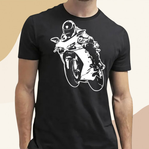 تيشيرت دراجة  نارية ريس  تيشيرت دراجة  نارية ريس