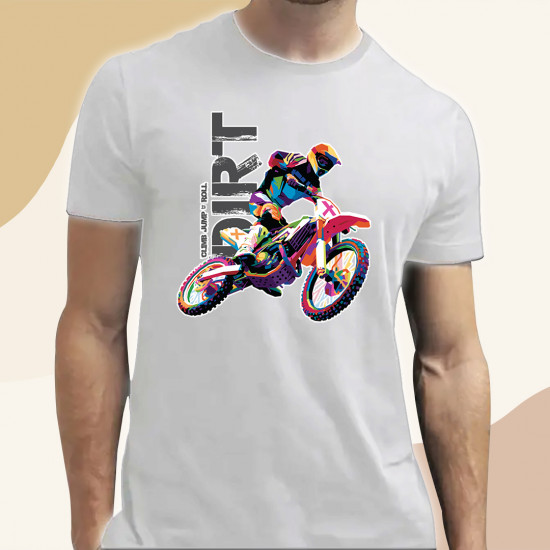 تيشيرت دراجة نارية صحراوي